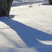 Shadows and patterns in the snow by larrysphotos