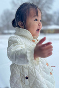 23rd Jan 2024 - The Wonder of Snow Through a Child's Eyes