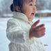 The Wonder of Snow Through a Child's Eyes by milaniet