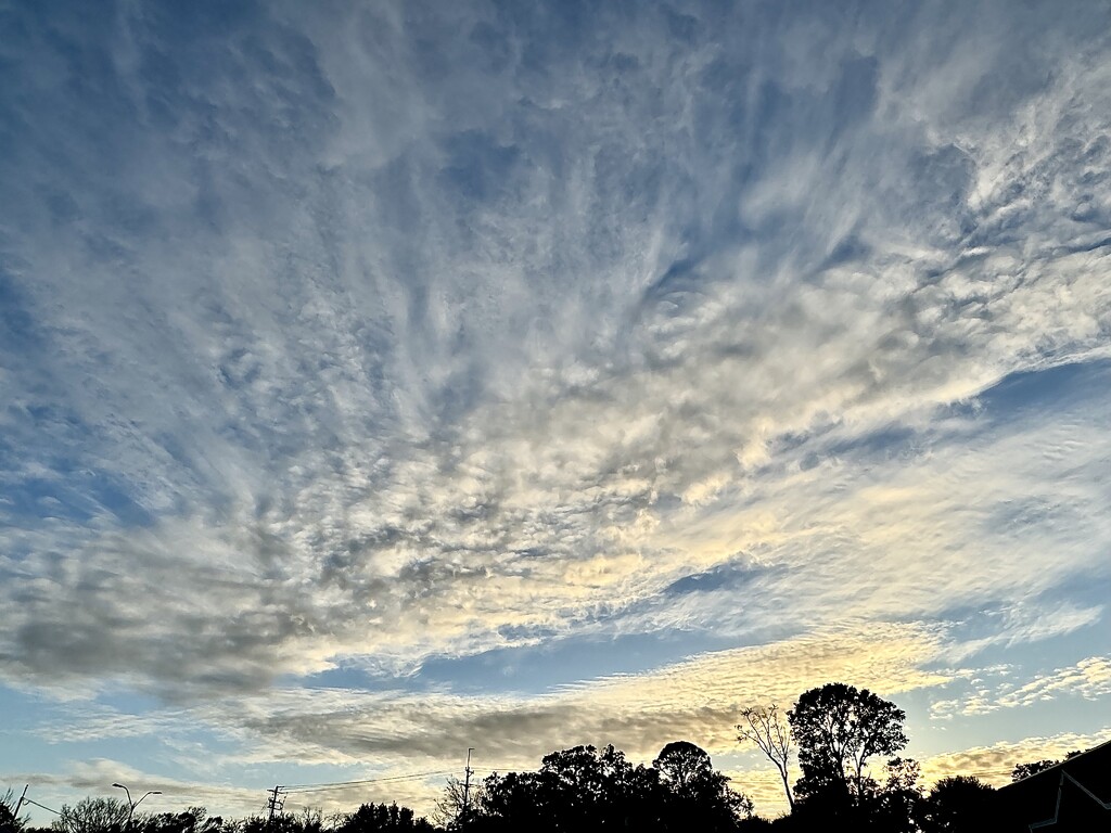 I love this cloud formation by congaree