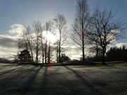 7th Jan 2024 - Contre-jour across the Golf Course at Kingussie