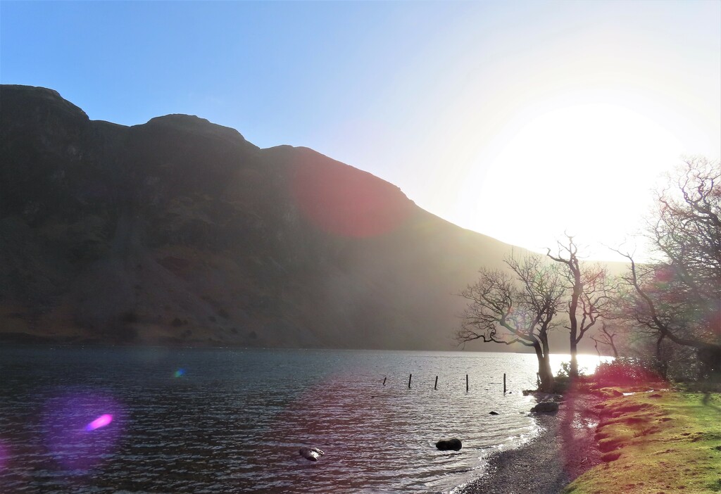 Sun Setting Screes  by countrylassie