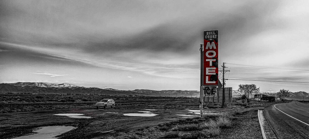 motel sign by karvelis