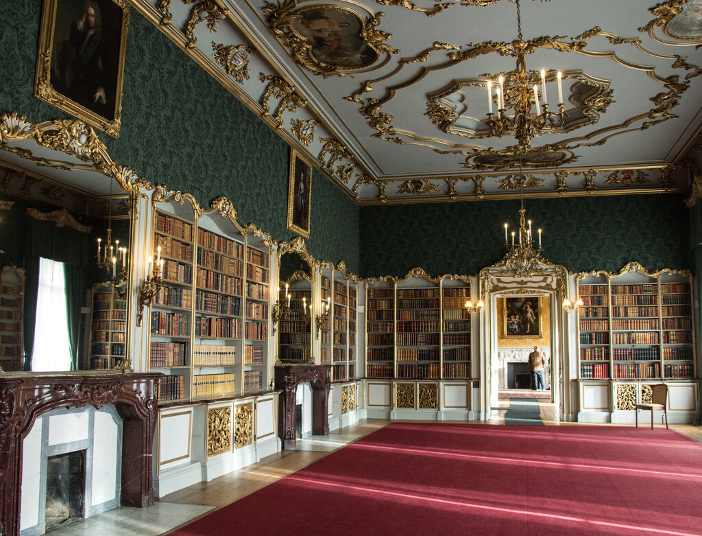 Library at Wrest Park by busylady