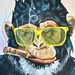 Cigar-chomping chimp by will_wooderson