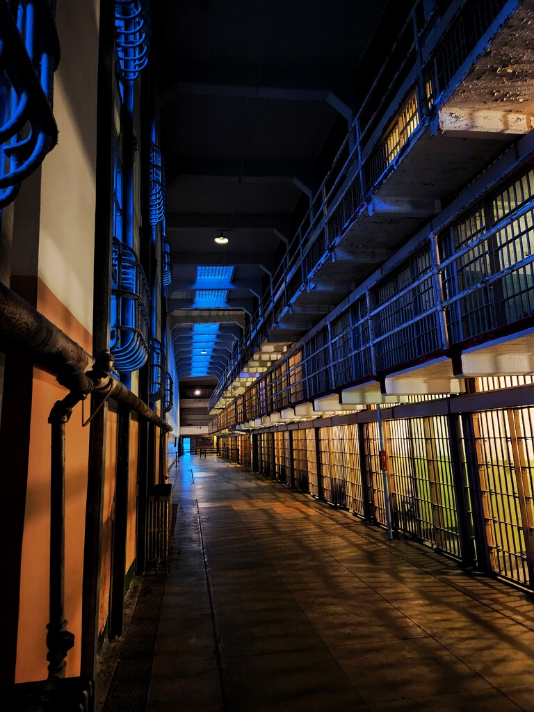 Cellblock Corridor, Alcatraz by ljmanning