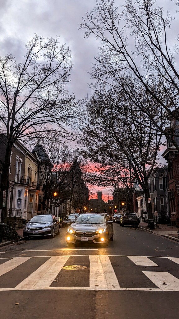 Sunset over Georgetown DC by skuland