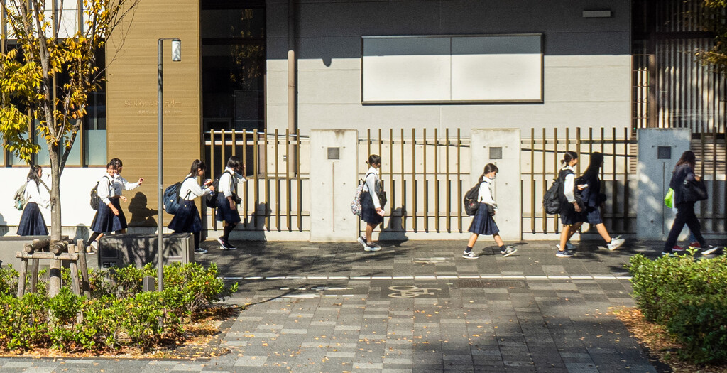 Japanese School Children by ianjb21