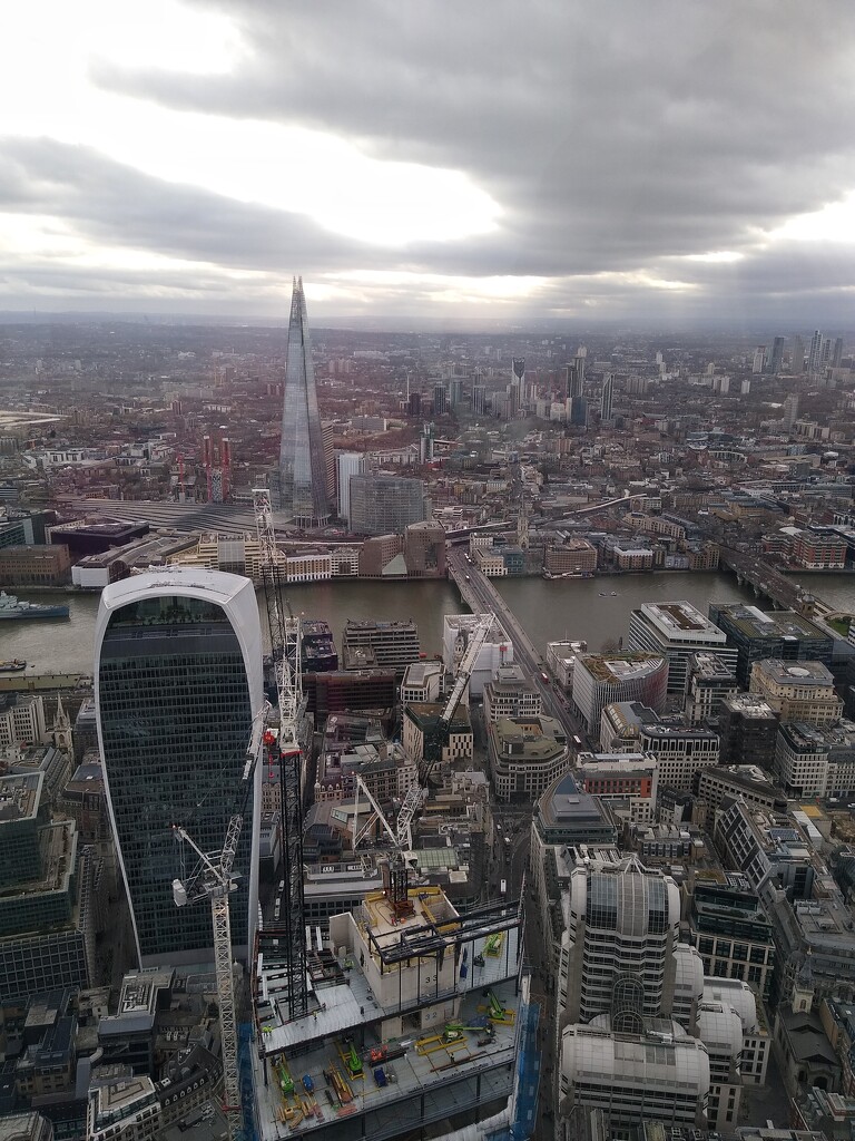 Looking Down on London by thedarkroom