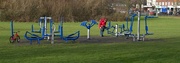 31st Jan 2024 - outdoor gym on the parkland