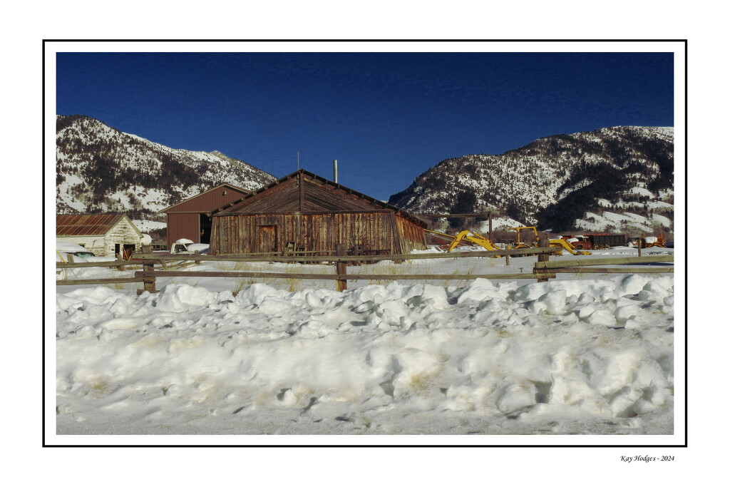 Barn - Winter by kbird61