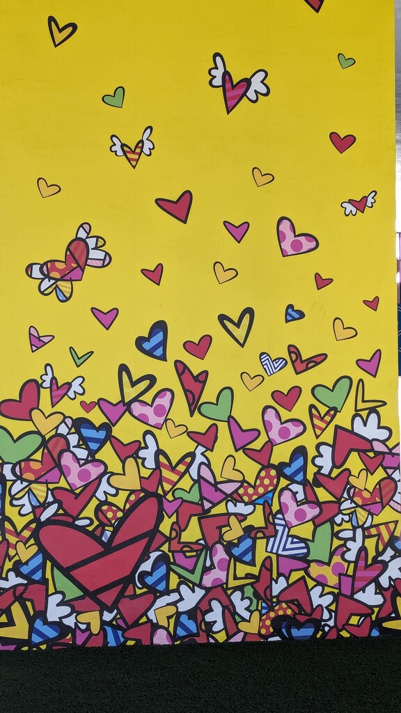 Colorful hearts to end January  by skuland