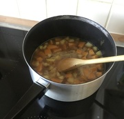 1st Feb 2024 - Veg box soup in progress