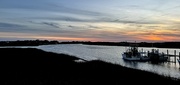 2nd Feb 2024 - Shrimp boats and marsh sunset