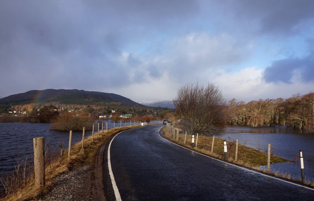 The Road to Kingussie I by valpetersen