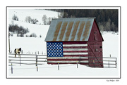 2nd Feb 2024 - Small Patriotic Barn