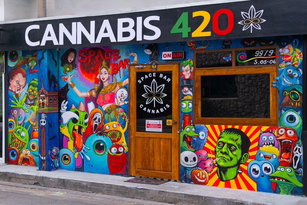 Cannabis Shop by lumpiniman