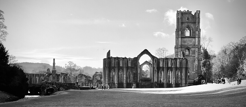 Fountains Abbey  by denful