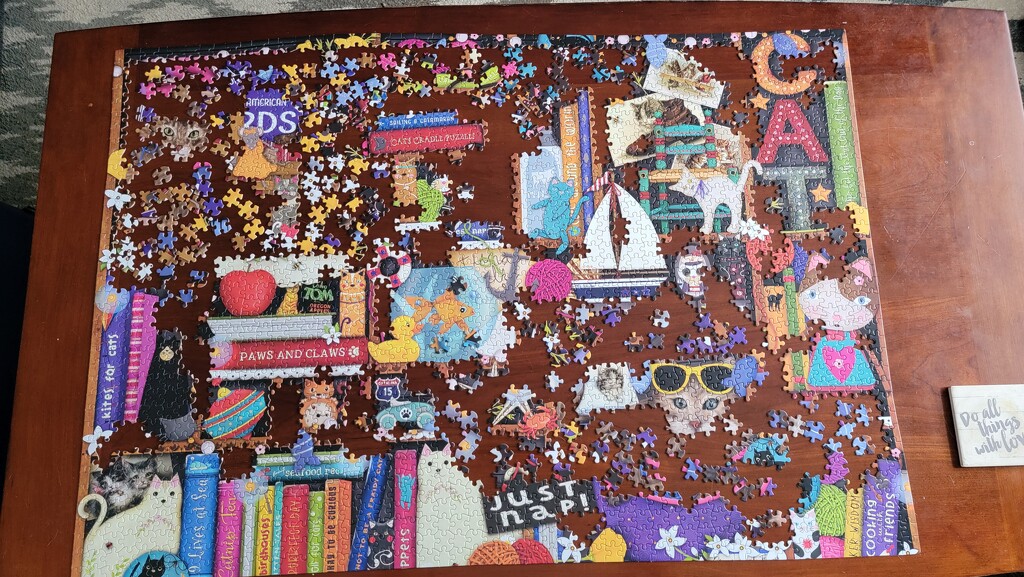 Cat Themed Puzzle by shesays