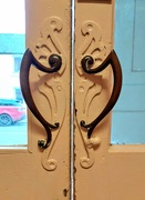 7th Feb 2024 - Door handles, Town Hall, Castle Douglas 