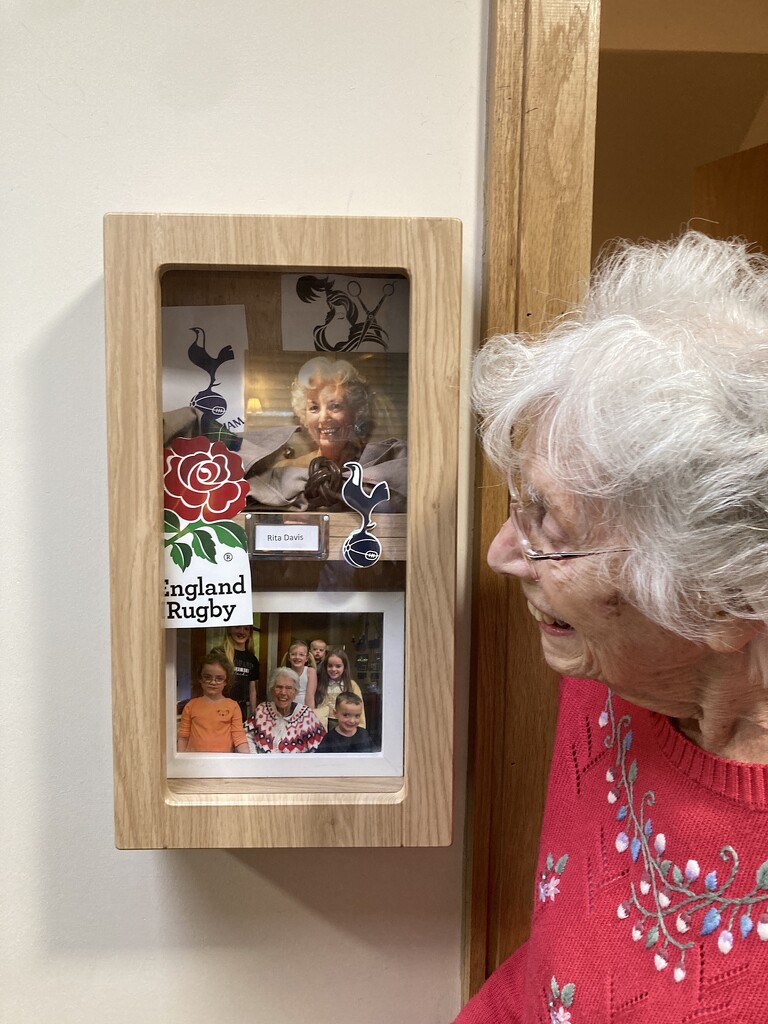 Admiring Her Memory Box ❤️  by elainepenney