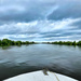 Cruising down the river on a cloudy summer's day