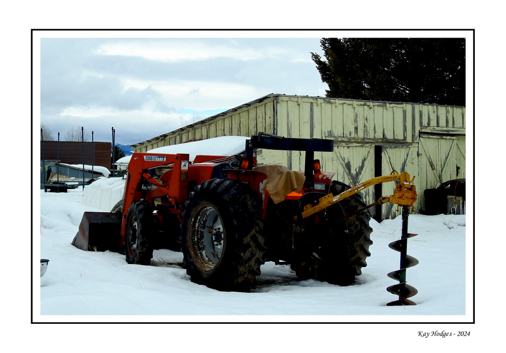 Red Tractor by kbird61