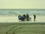 9th Feb 2024 - Family prepared to get feet wet..