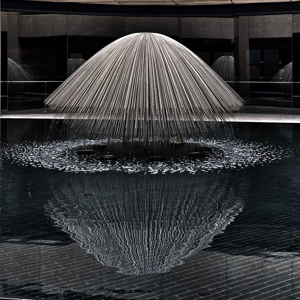Fountain inside NSW Parliament House, Sydney.  by johnfalconer