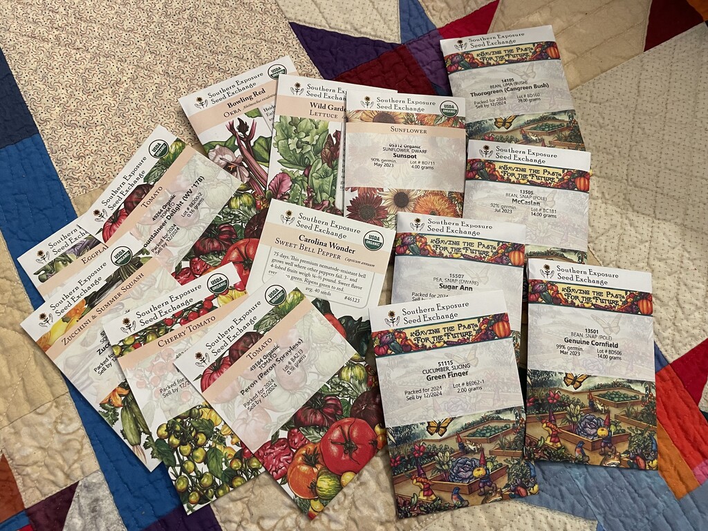 I ordered seeds this year by margonaut