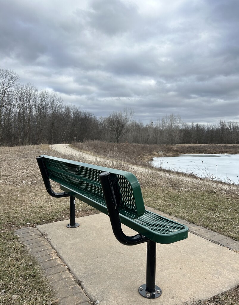 An inviting bench by mltrotter