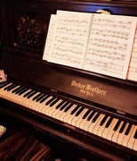9th Feb 2024 - Hello again, old piano. 