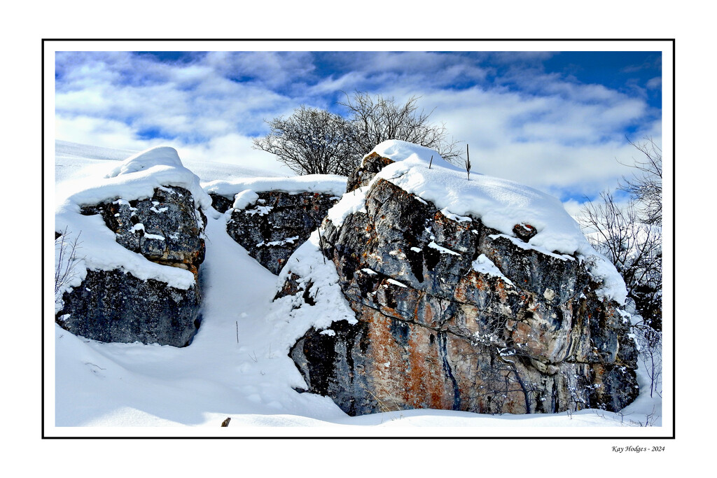 Snowy Rocks by kbird61