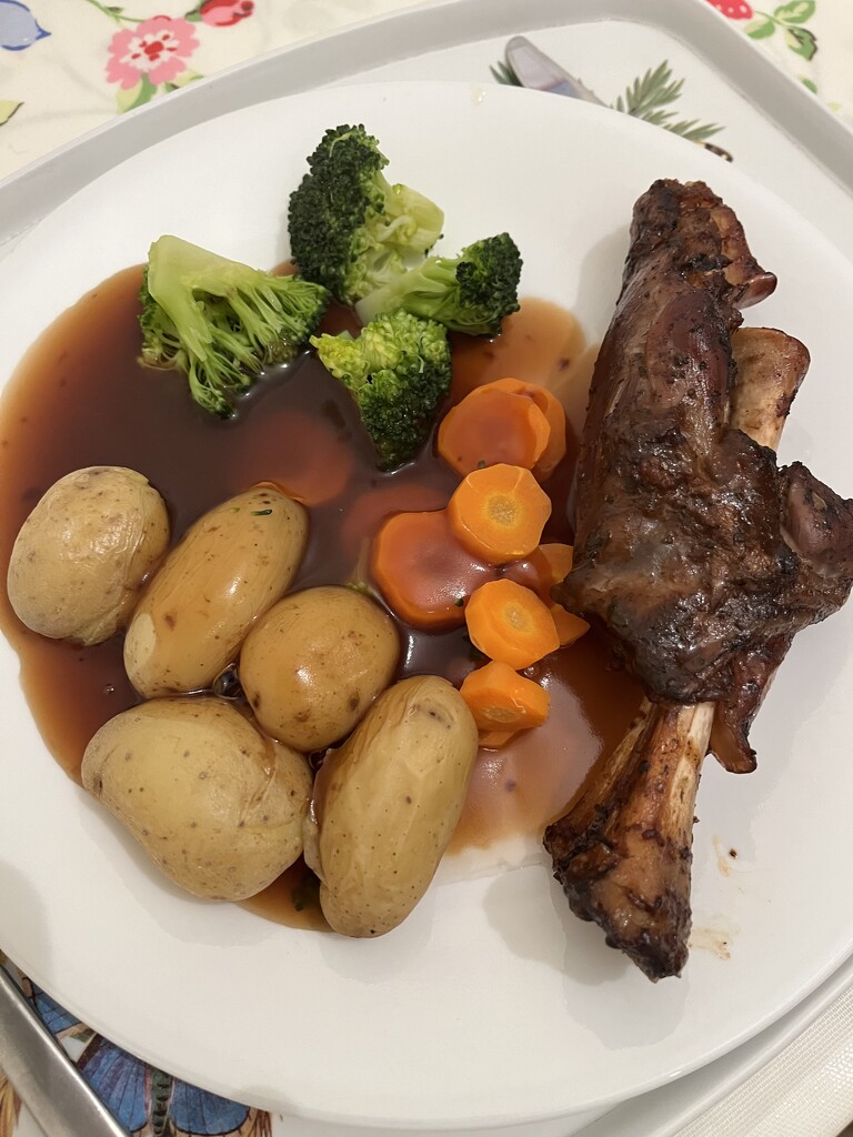 Lamb shank dinner..... by anne2013