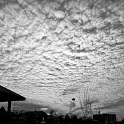 11th Feb 2023 - Sunday Clouds | Black & White
