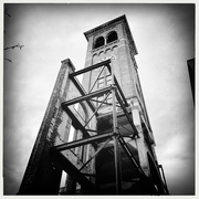 8th Feb 2023 - Factory 52 Tower | Black & White