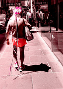 14th Feb 2024 - Lighting the street with selective colour