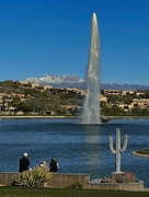 12th Feb 2024 - 2 12 Fountain, lake, 4 Peaks