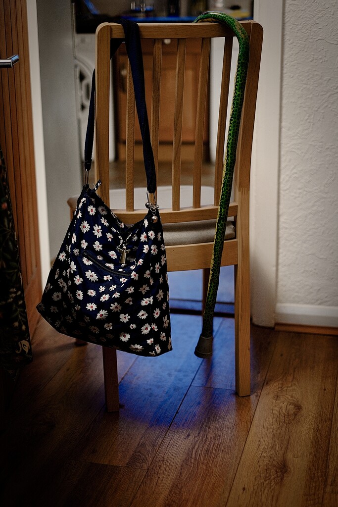The Angel of the Bag, Stick and Chair by allsop