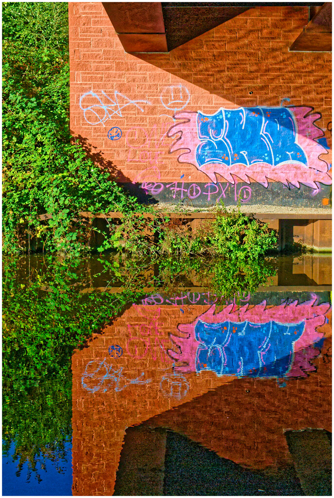 GRAFFITI REFLECTIONS. by derekskinner