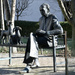 Statue of Tom Lantos by kork