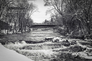 10th Feb 2024 - water fall stream Cedarburg 