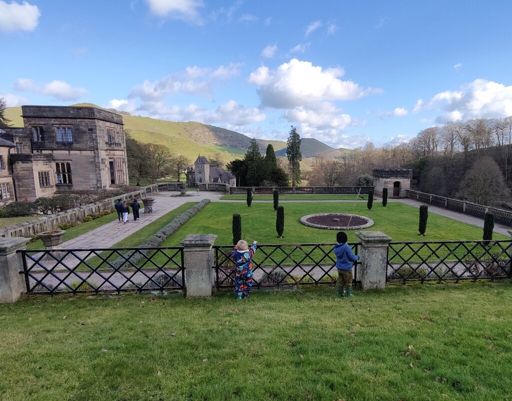 Two Little Boys at Ilam by roachling