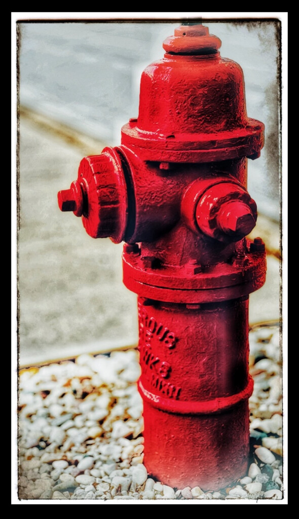 Red for Fire Hydrant by eahopp
