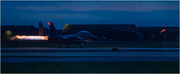 17th Feb 2024 - F 15 taking off in the black of night.