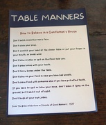 16th Feb 2024 - table manners in 1577