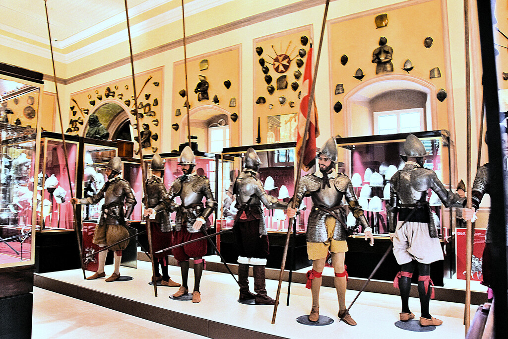 AT THE ARMOURY – SOLDIERS ON GUARD by sangwann