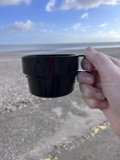 19th Feb 2024 - Morning coffee at the beach