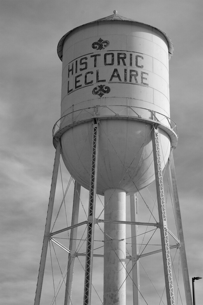 Historic Laclair Water Tower by lsquared