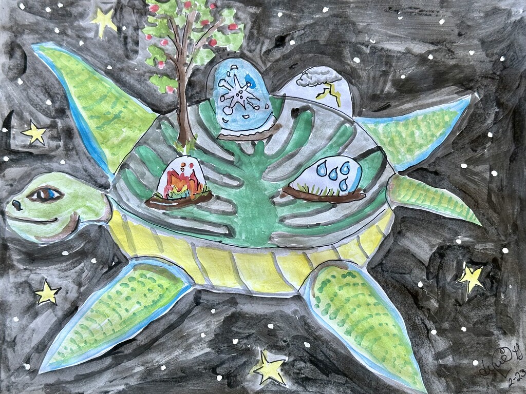 Children of the great turtle by pandorasecho